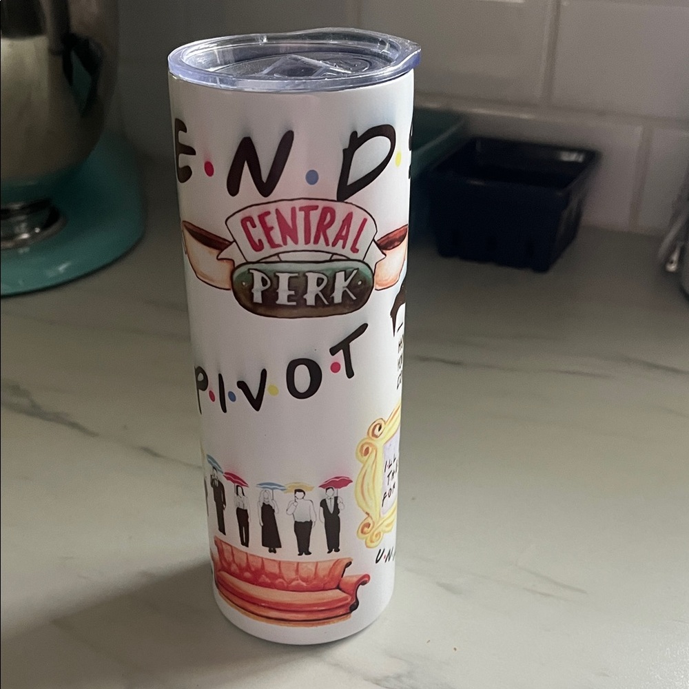 Friends Central Perk Themed Tumbler